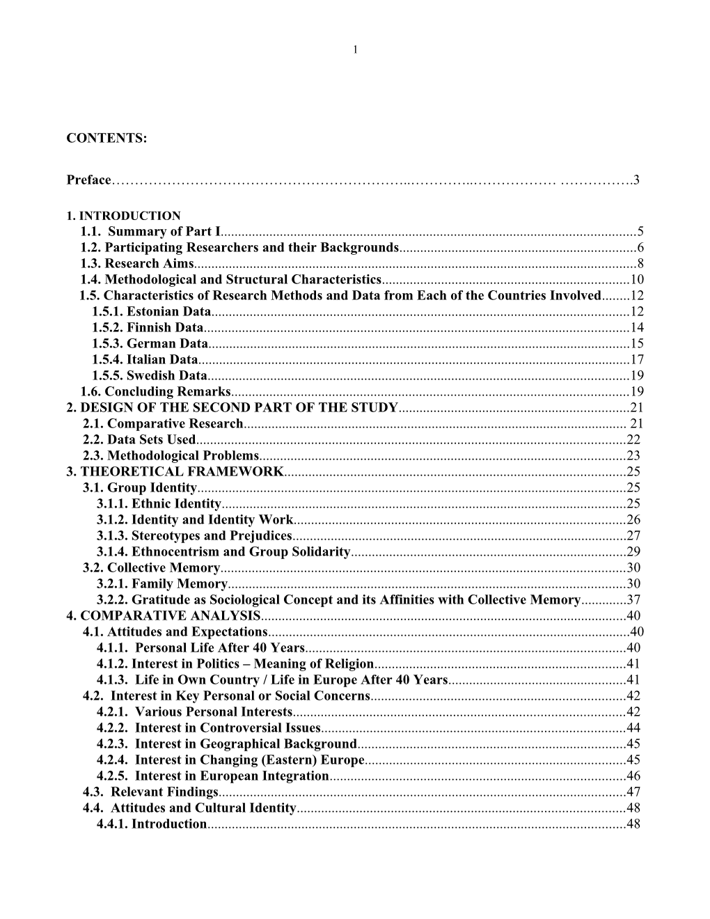 A Comparative Study of Living Conditions and Participation of Rural Young People in a Changing