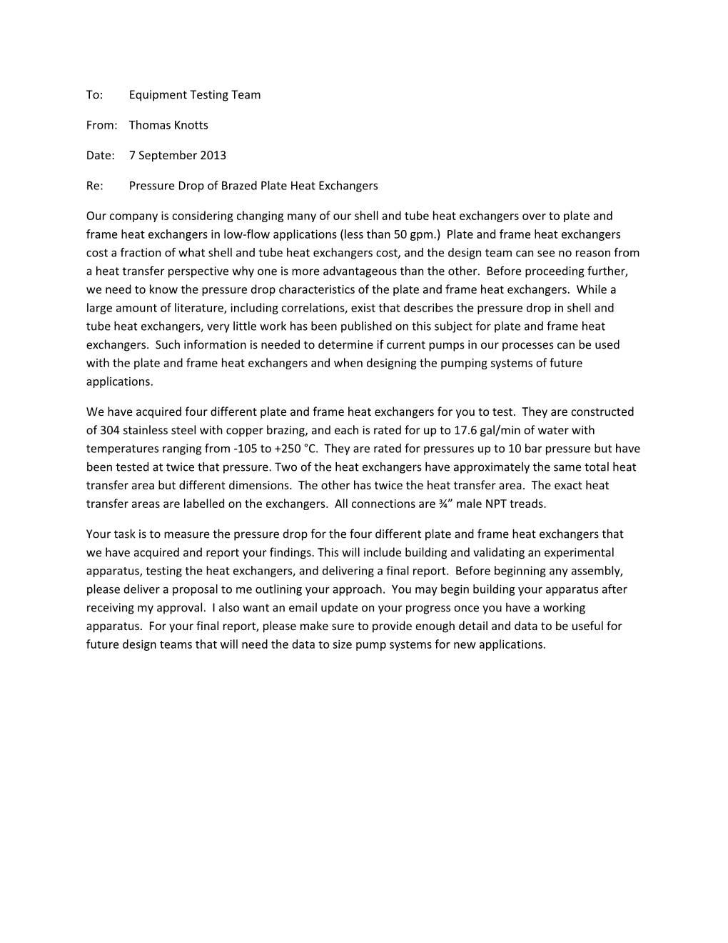 Re:Pressure Drop of Brazed Plate Heat Exchangers