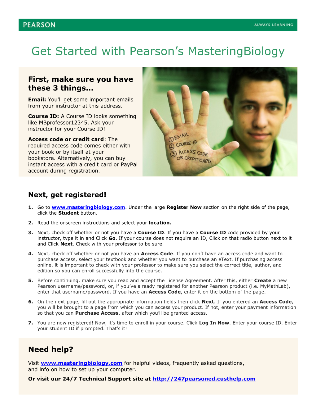 Get Started with Pearson S Mypsychlab