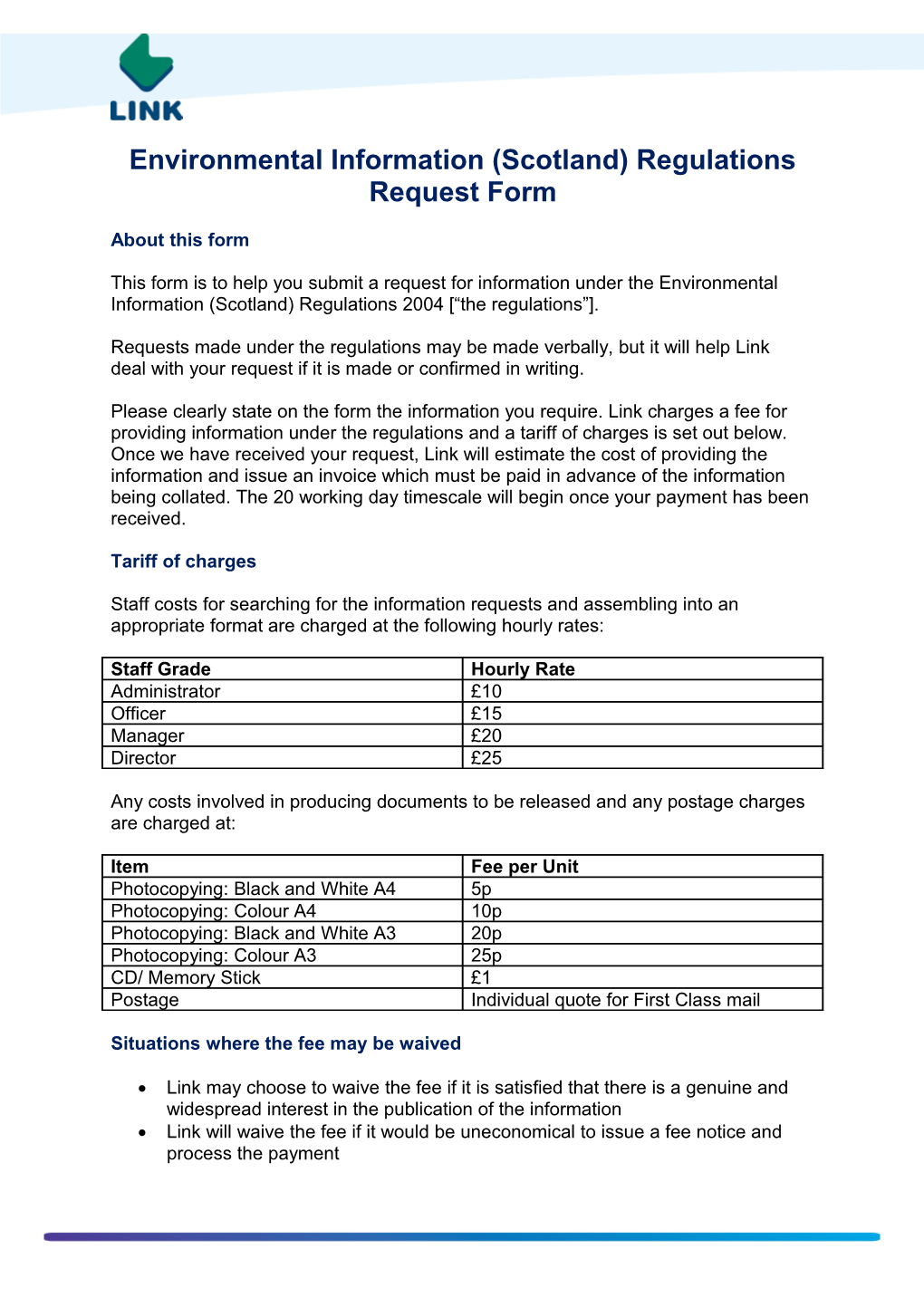 Environmental Information (Scotland) Regulations