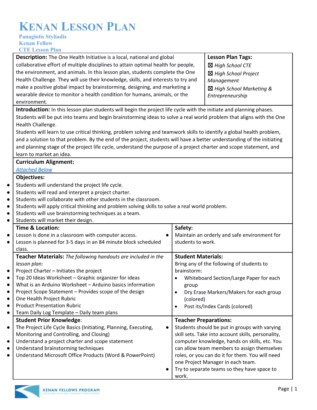 Whiteboard Section/Large Paper for Each Group