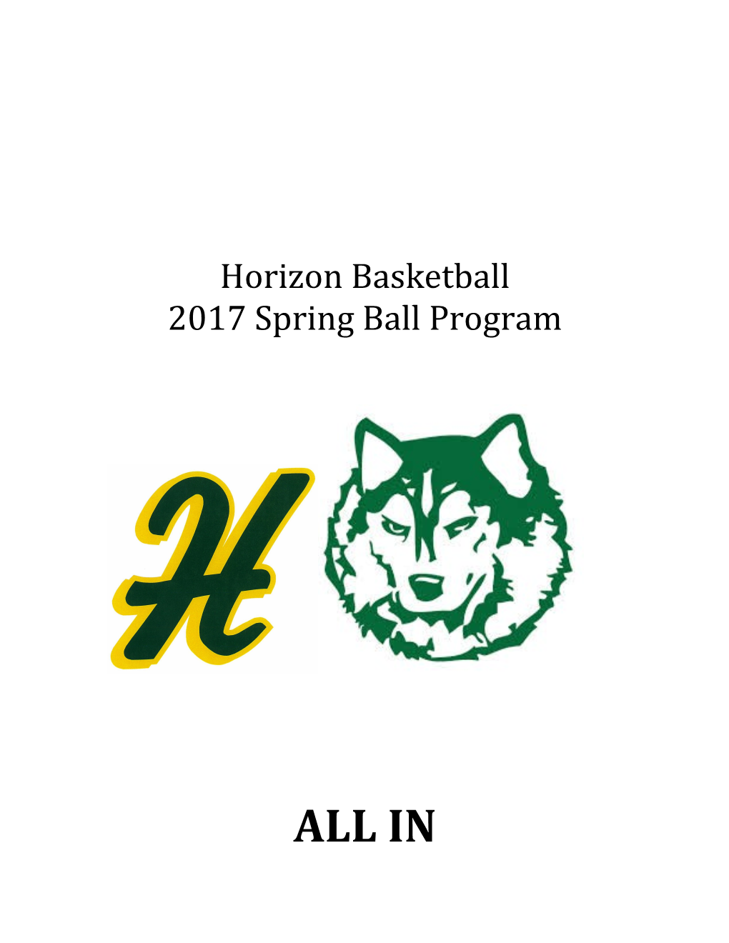 Horizon Basketball