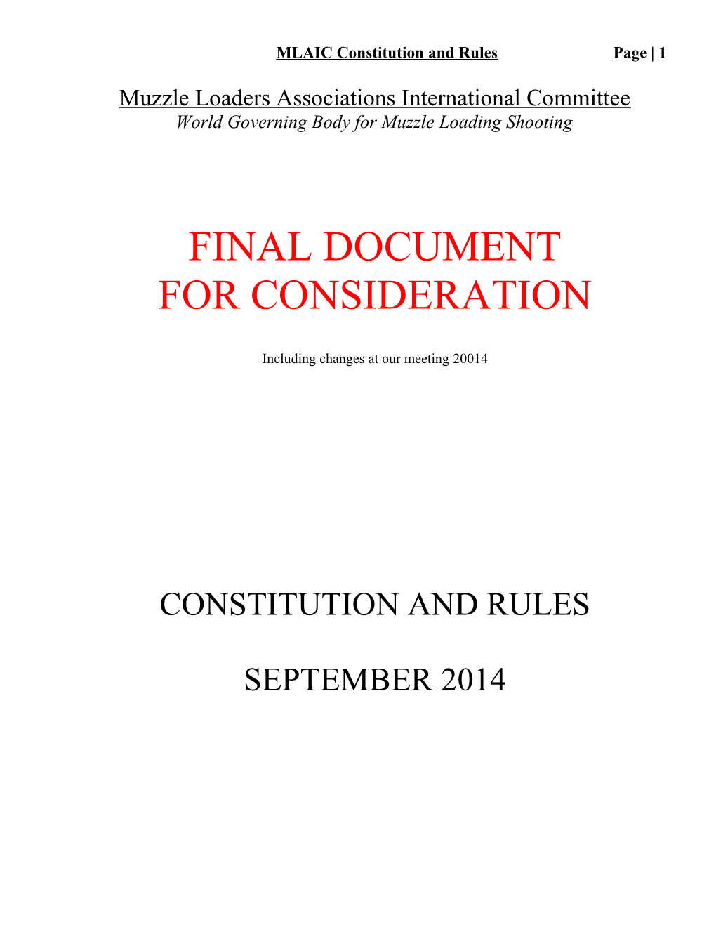 MLAIC Constitution and Rulespage 1