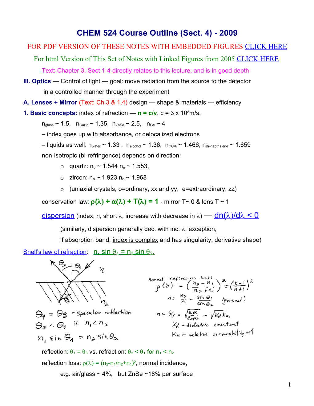 CHEM 524 Course Outline (Sect