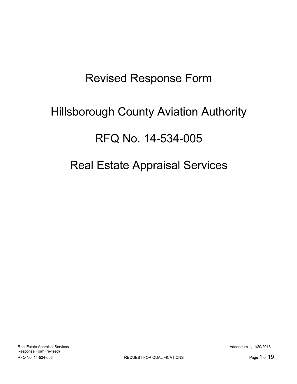 Hillsborough County Aviation Authority