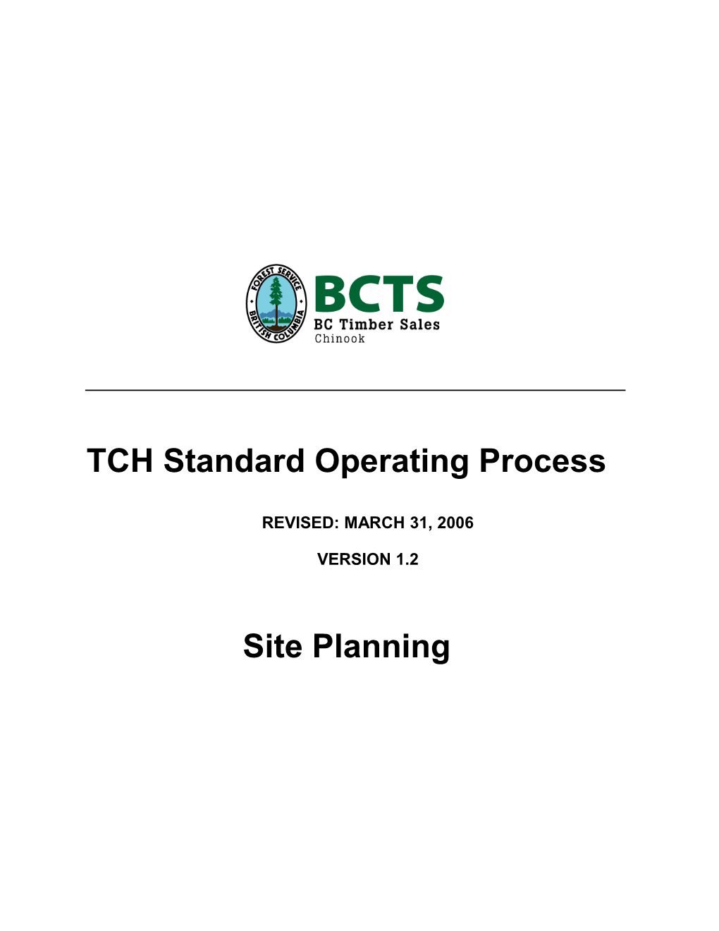 Okanagan Columbia Standard Operating Procedures