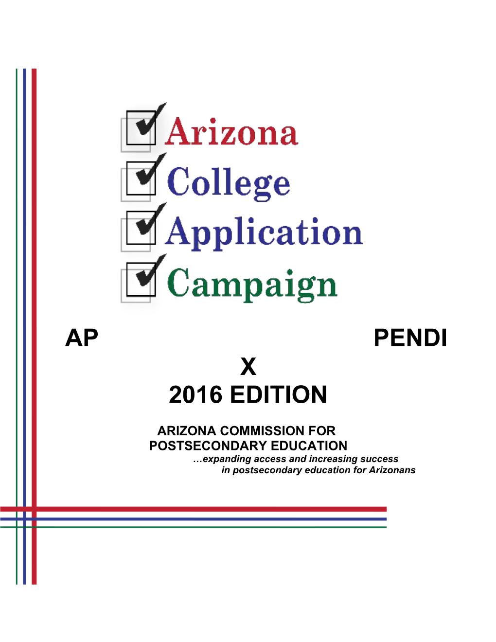 Arizona Commission for Postsecondary Education