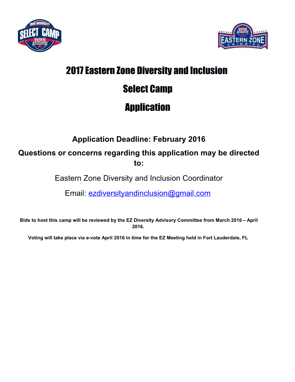 2017 Eastern Zone Diversity and Inclusion