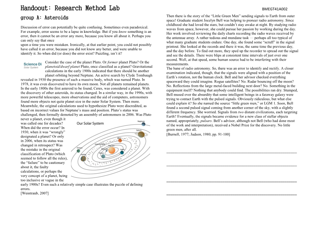 Handoout: Research Method Labbmegt41a002