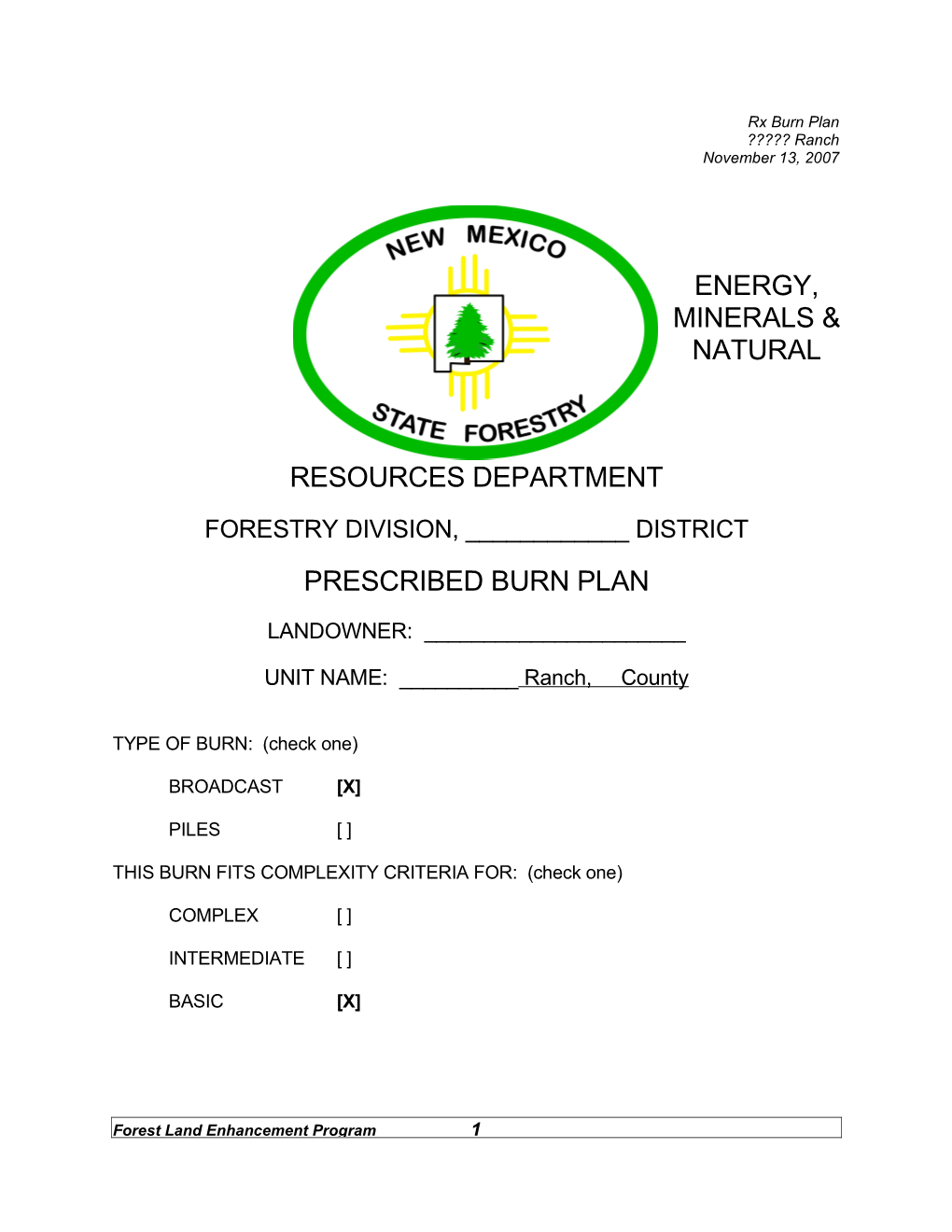 Energy, Minerals & Natural Resources Department