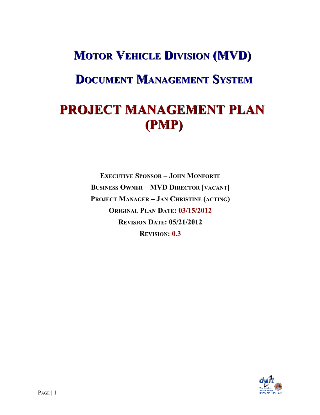Motor Vehicle Division (MVD)