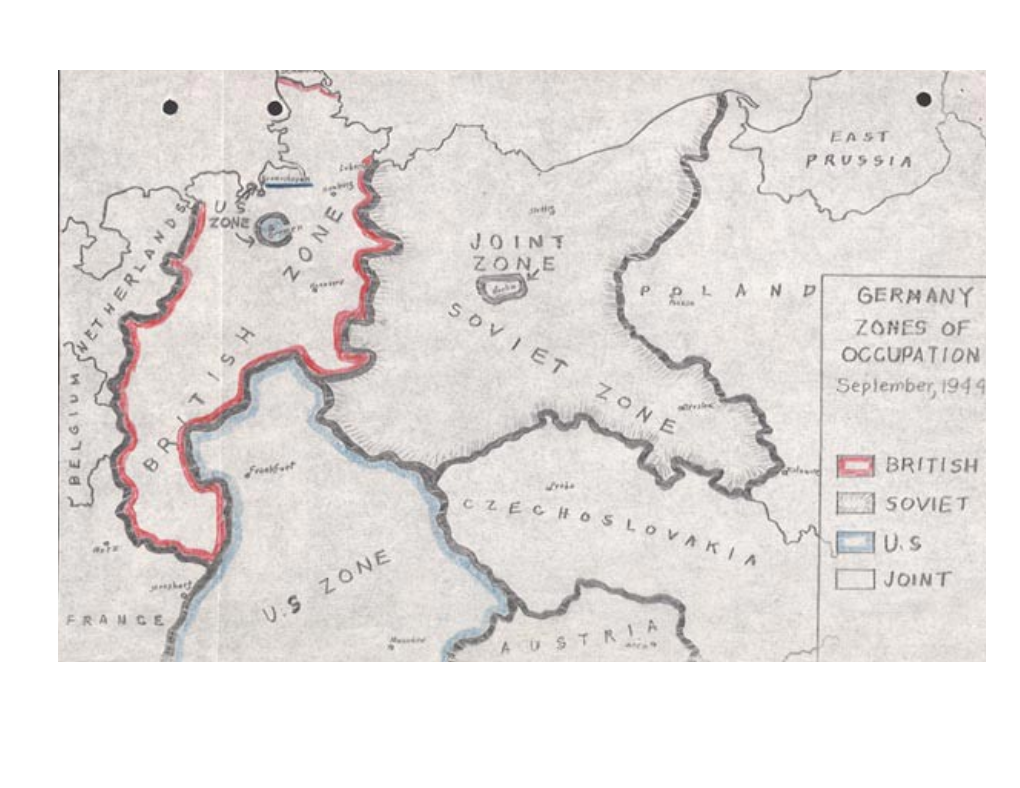 The Division of Germany