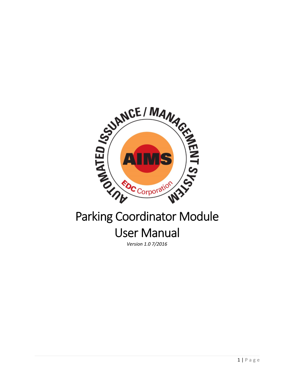 5.1 How to Login to the Parking Coordinator Module (Figure 1)