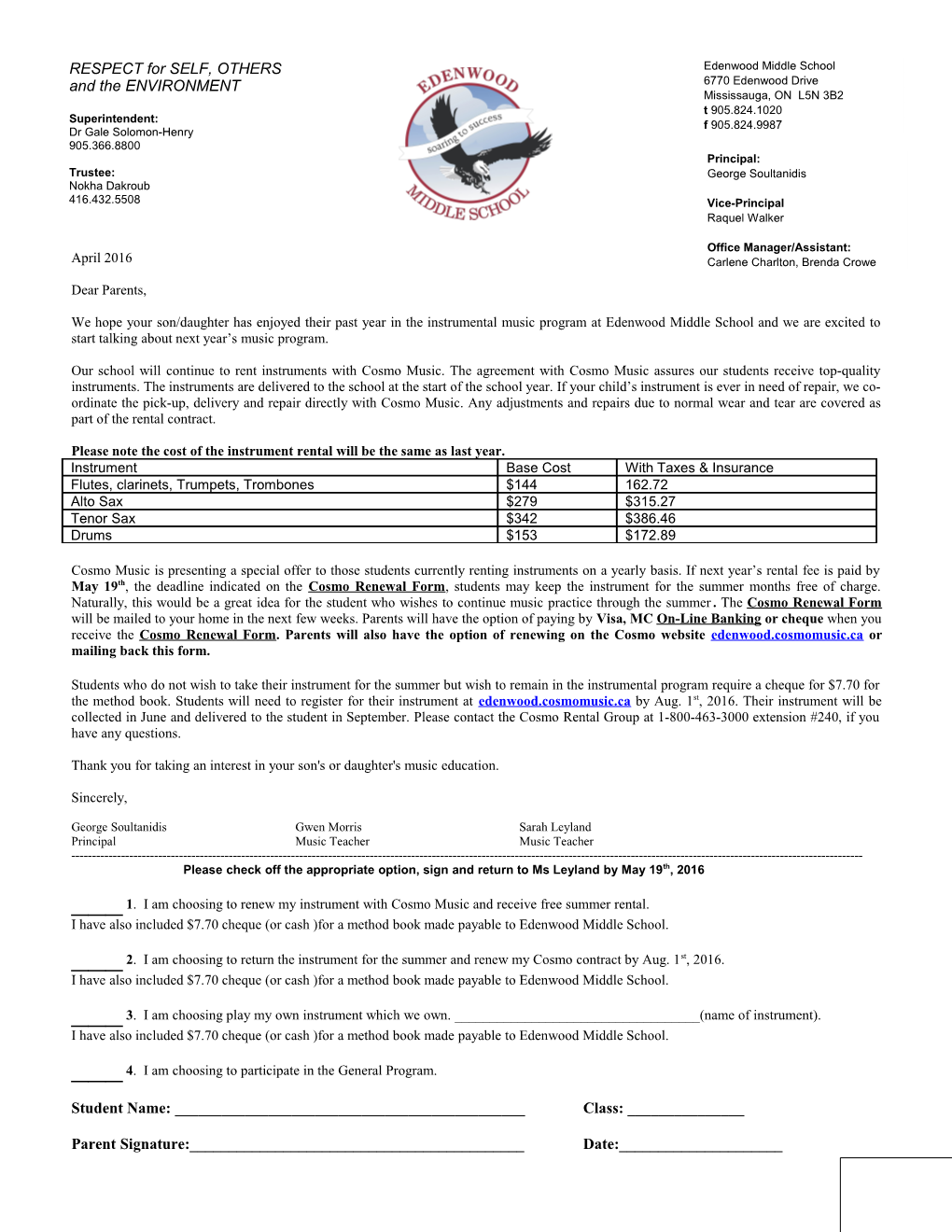 Grade 7S Instrumental Music for Grade 8