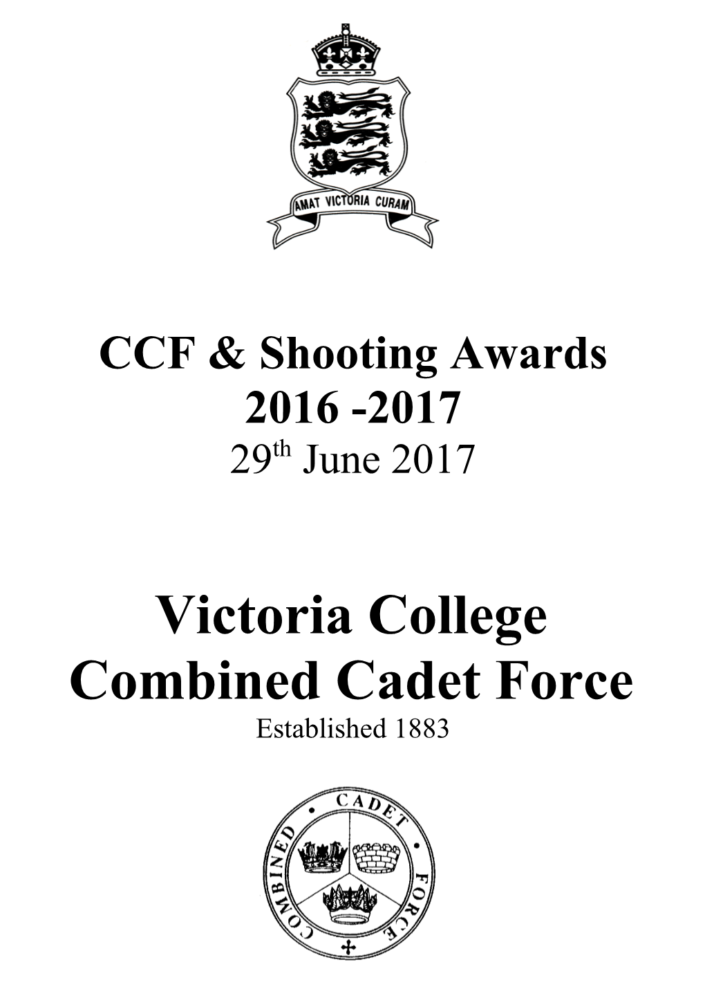 CCF & Shooting Awards