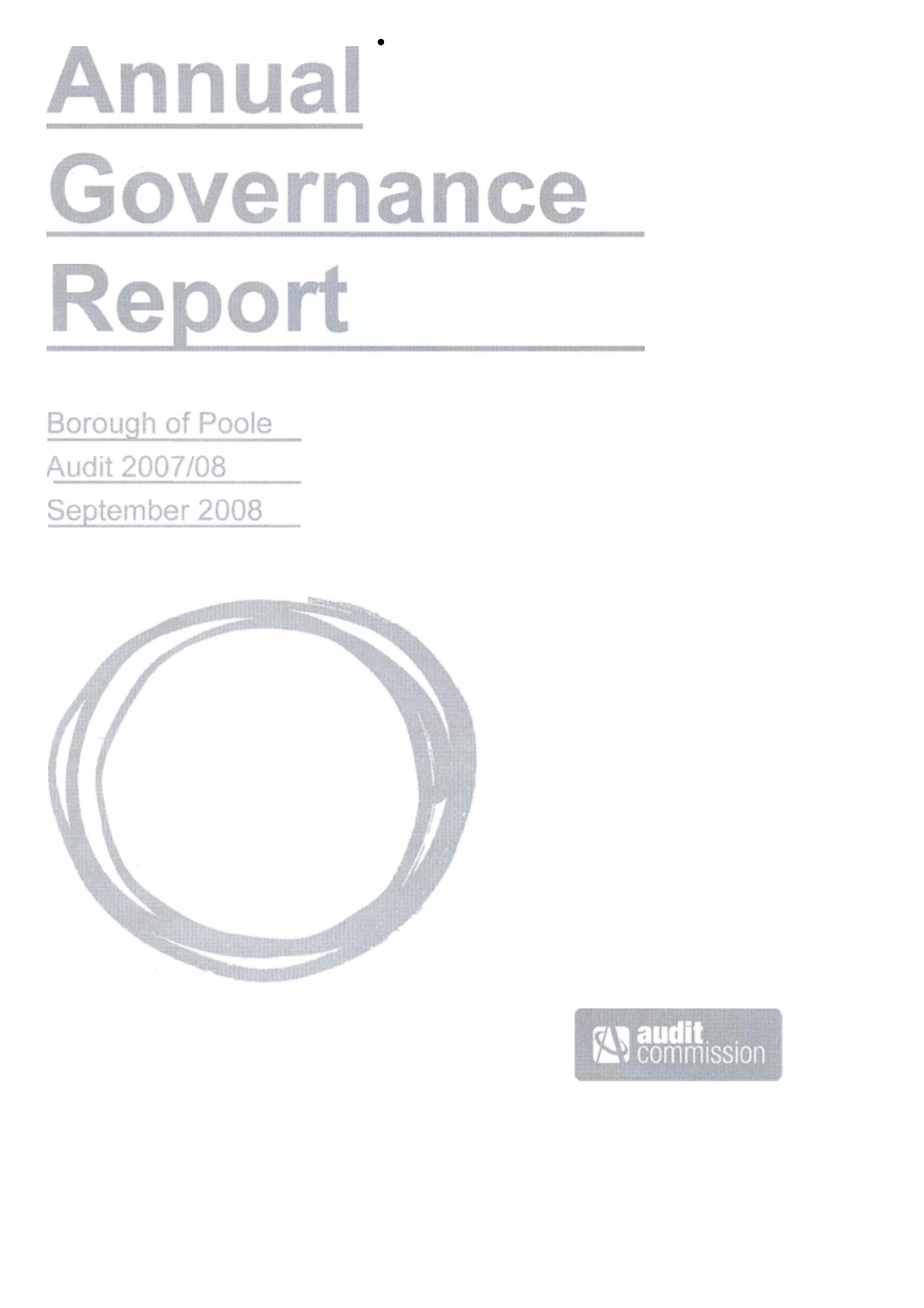 Annual Governance Report