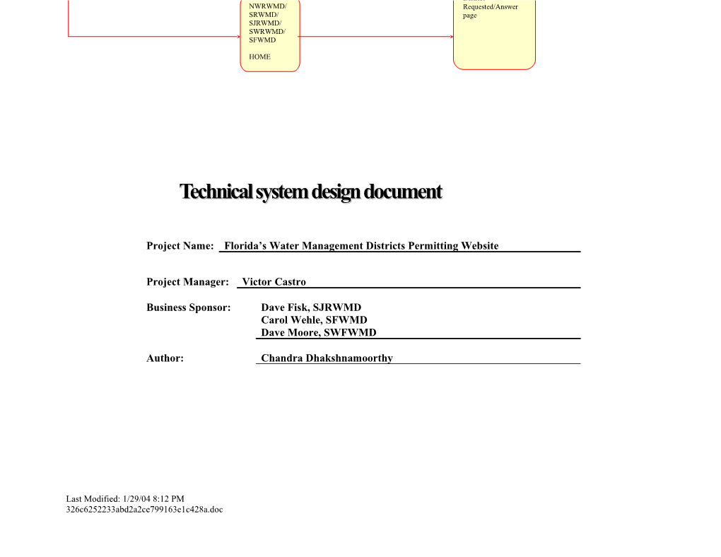 Technical System Design Document
