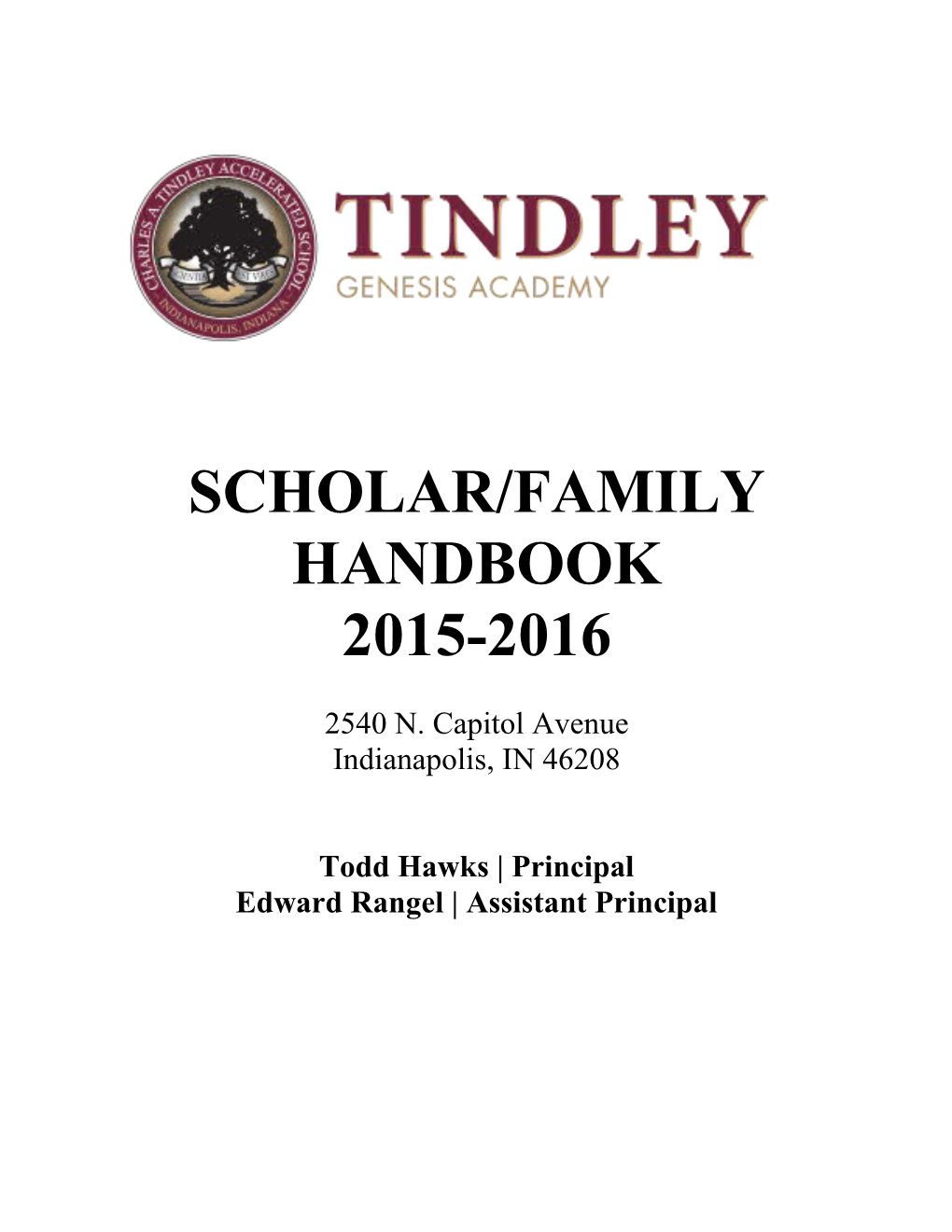 Scholar/Family Handbook