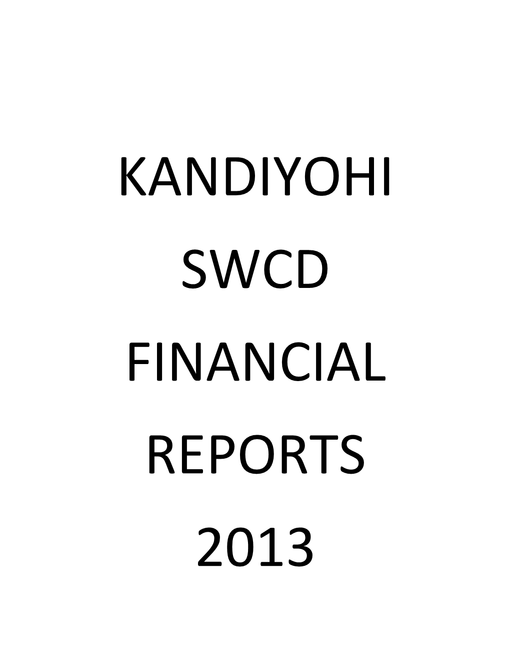 Breakdown of County Revenue