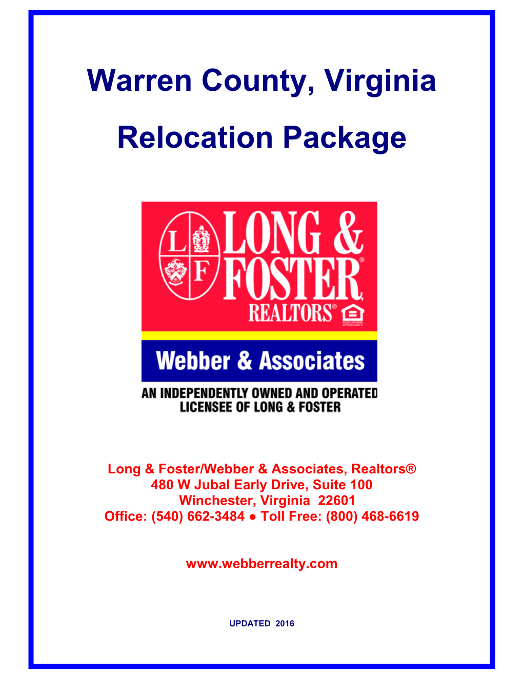 Long & Foster/Webber & Associates, Realtors