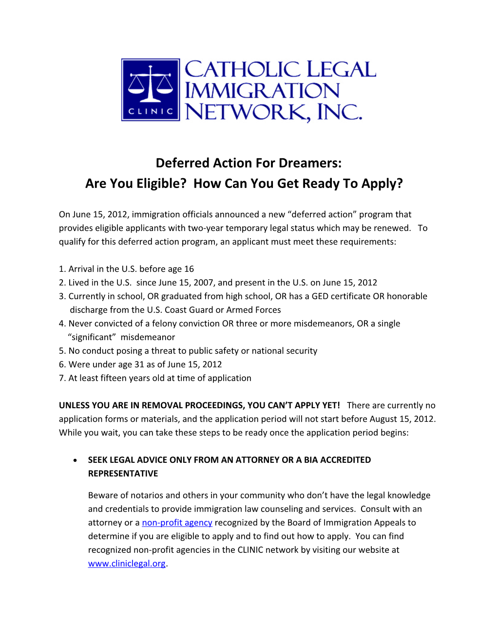 Deferred Action for Dreamers