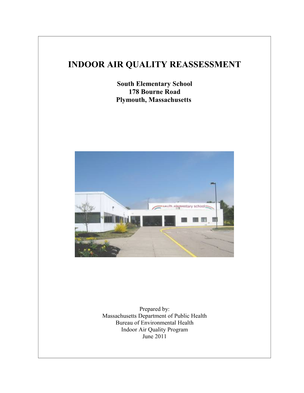 INDOOR AIR QUALITY Reassessment