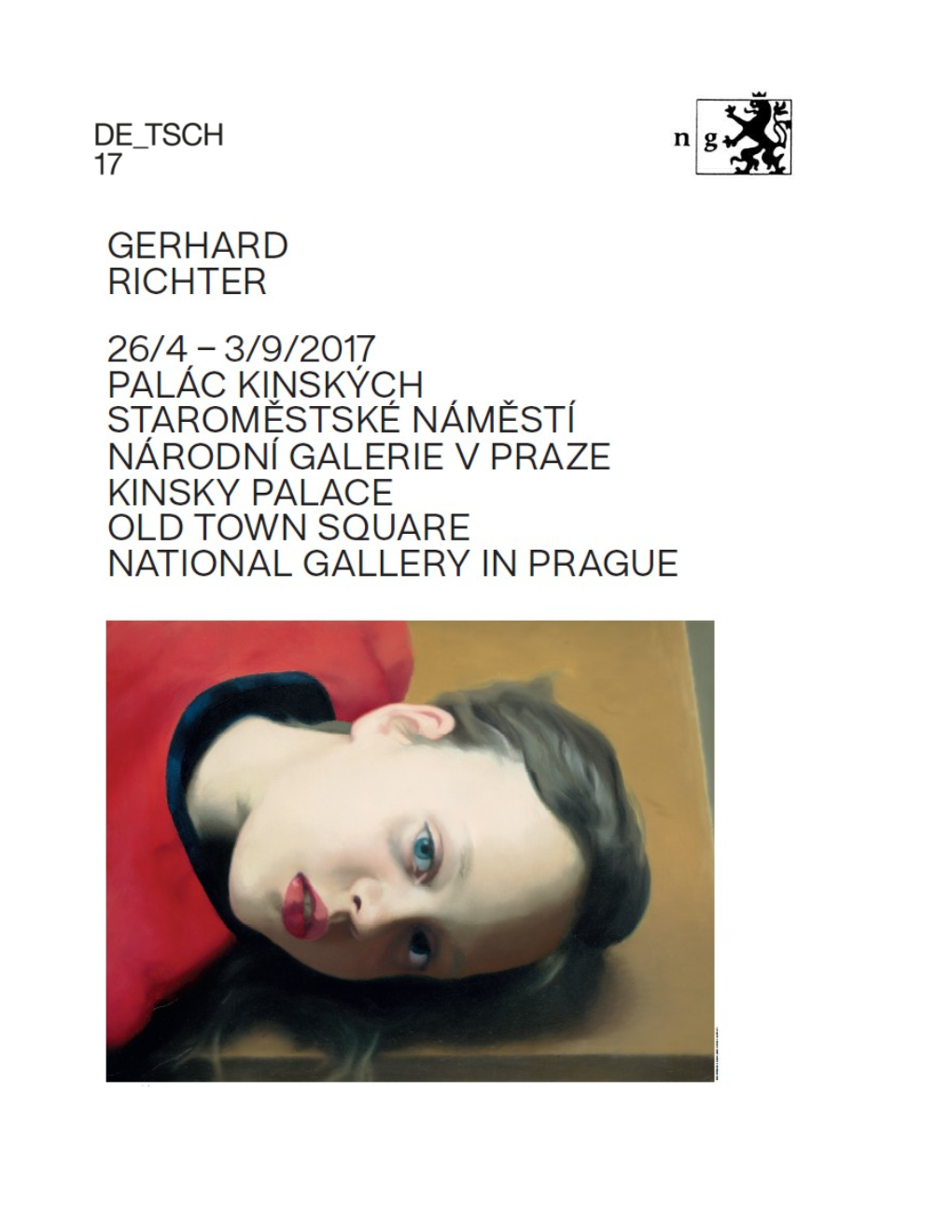 The National Gallery in Prague Exhibits Works by Gerhard Richter, Who Is Regarded As The