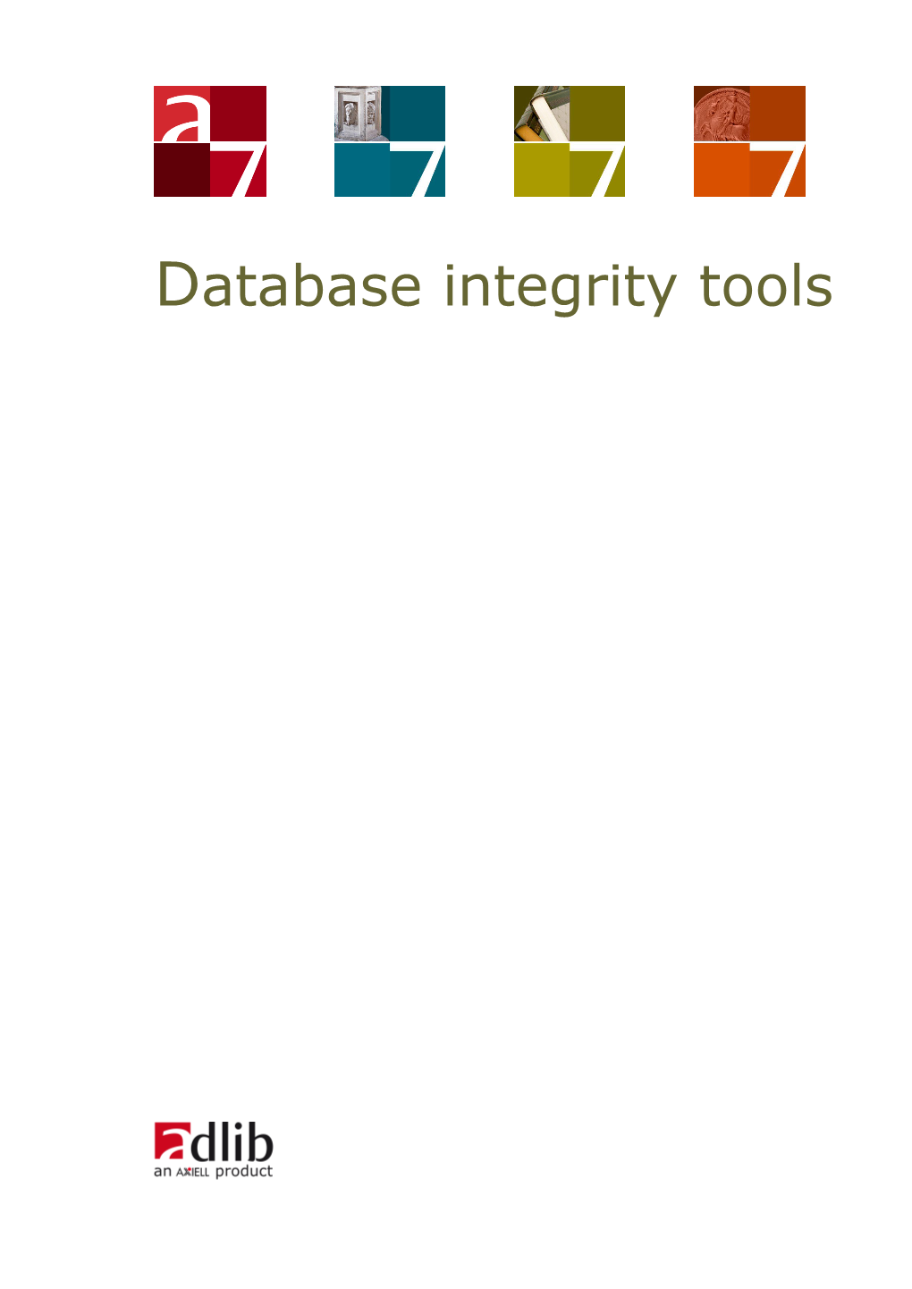 Database Integrity Tools