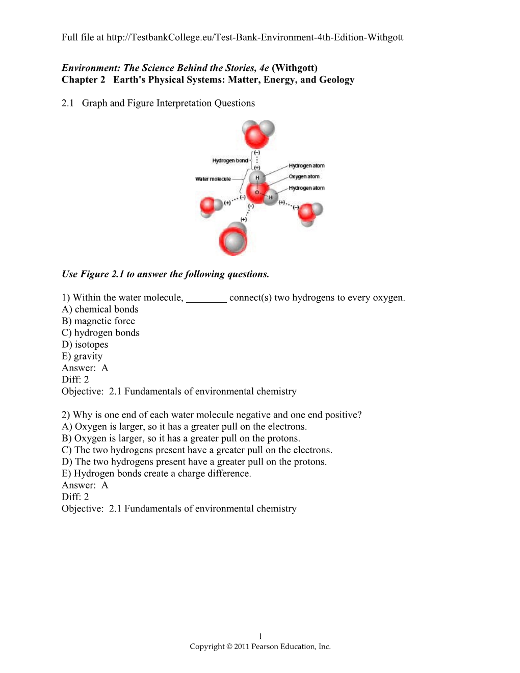 Environment: the Science Behind the Stories, 4E (Withgott)