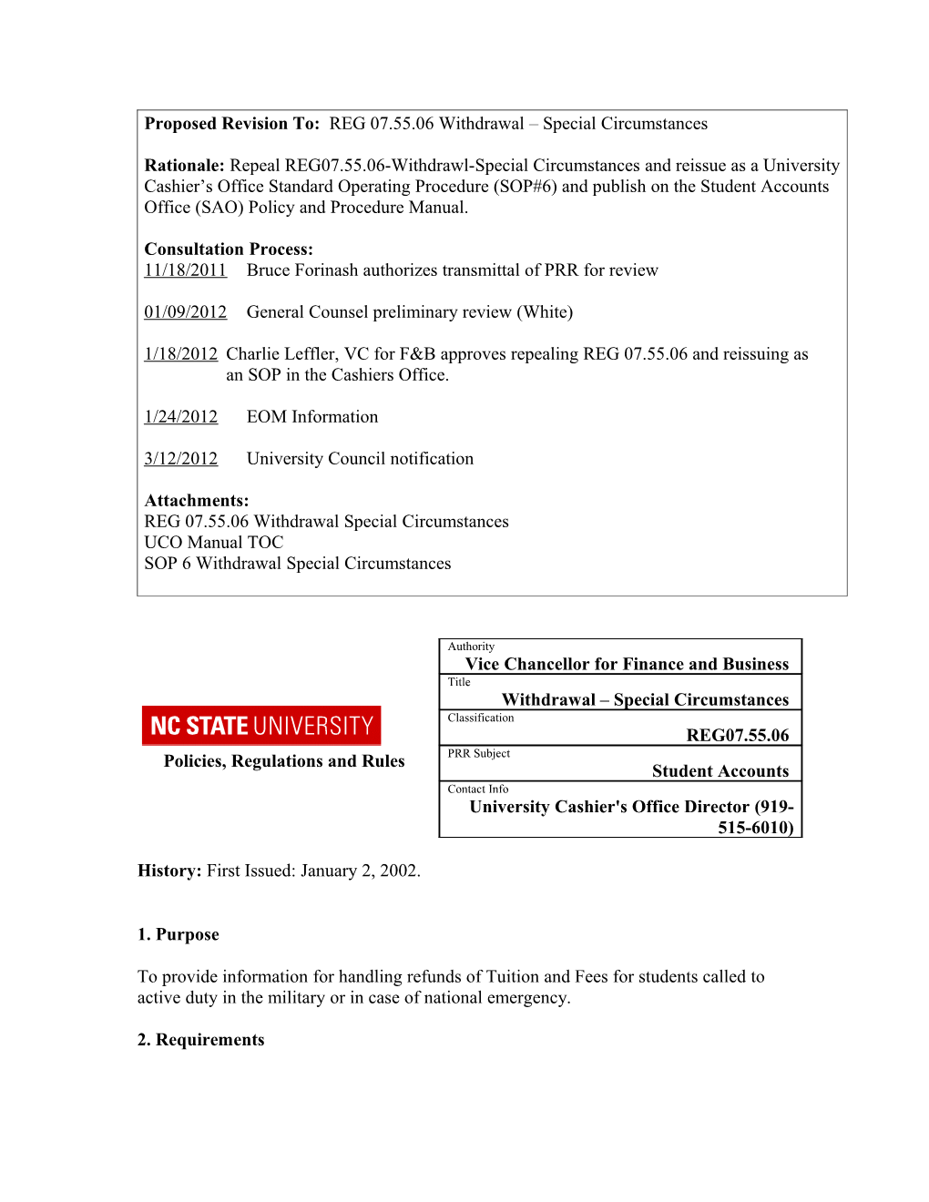 Parking and Transportation Ordinances