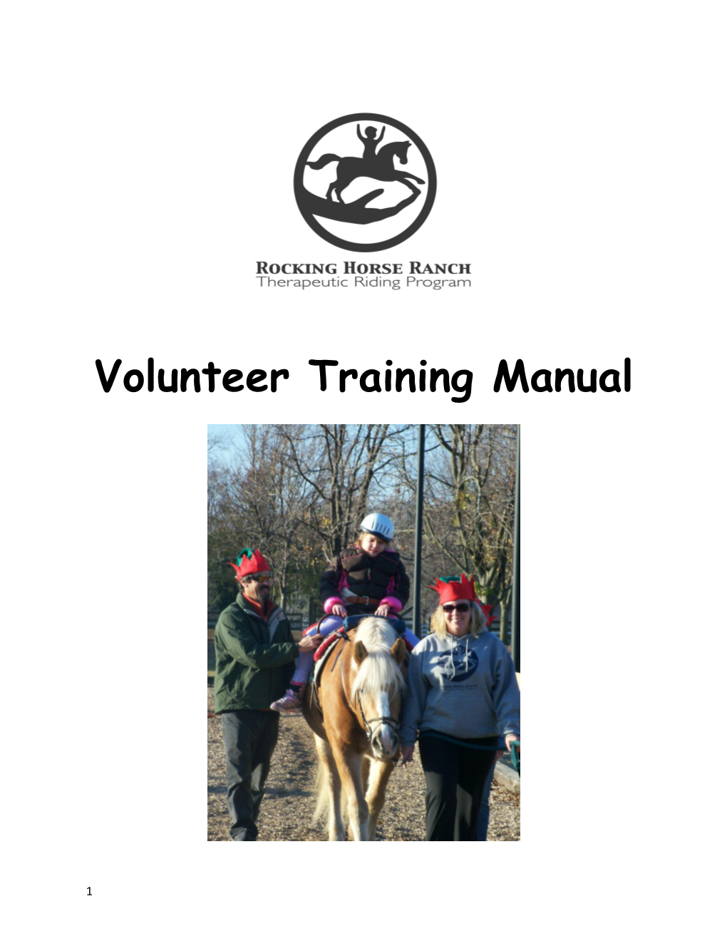Volunteer Training Manual
