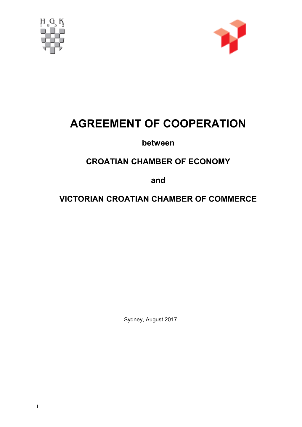 Agreement of Cooperation