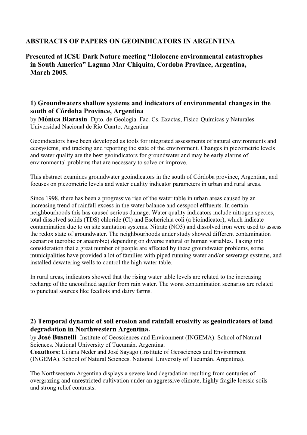 Liquefaction Phenomena Associated to Historic Earthquakes in San Juan and Mendoza Provinces