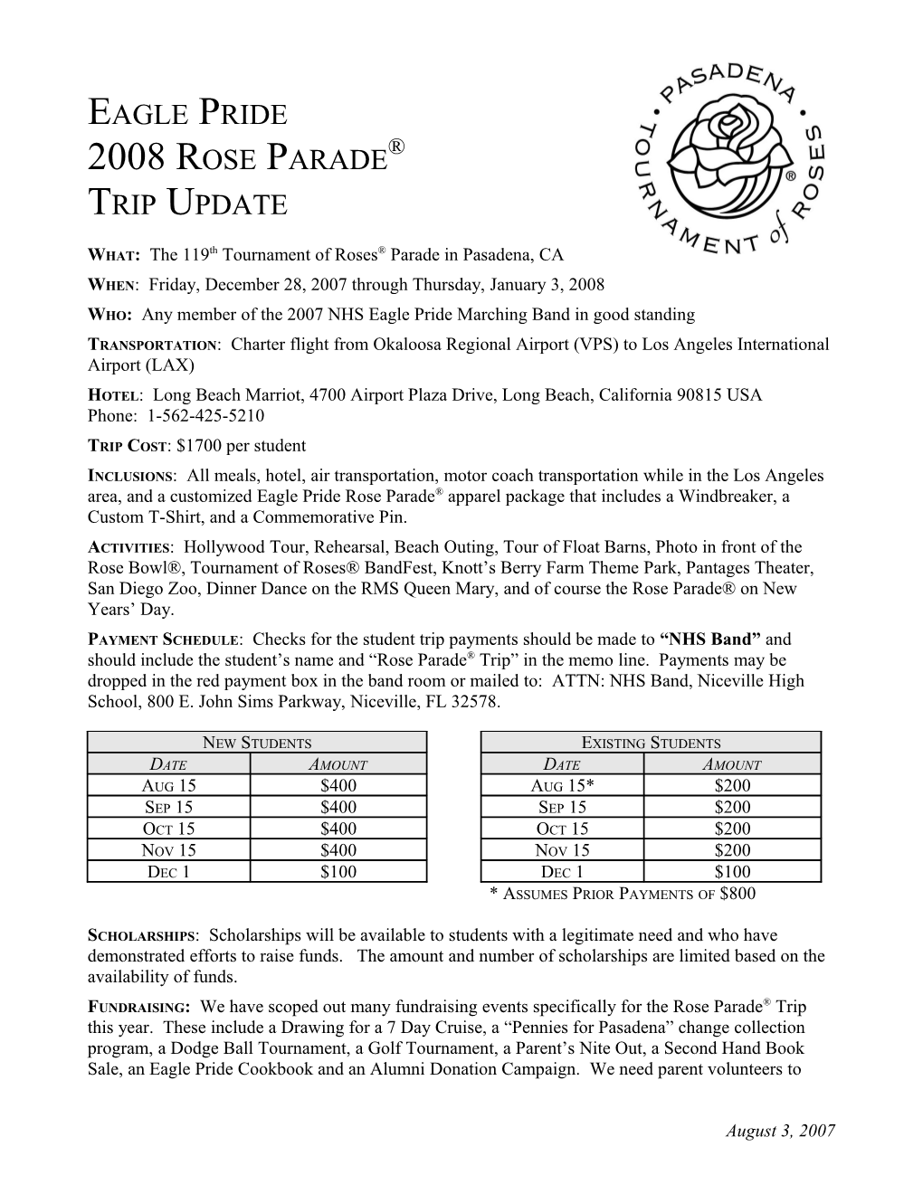 2008 Tournament of Roses Parade