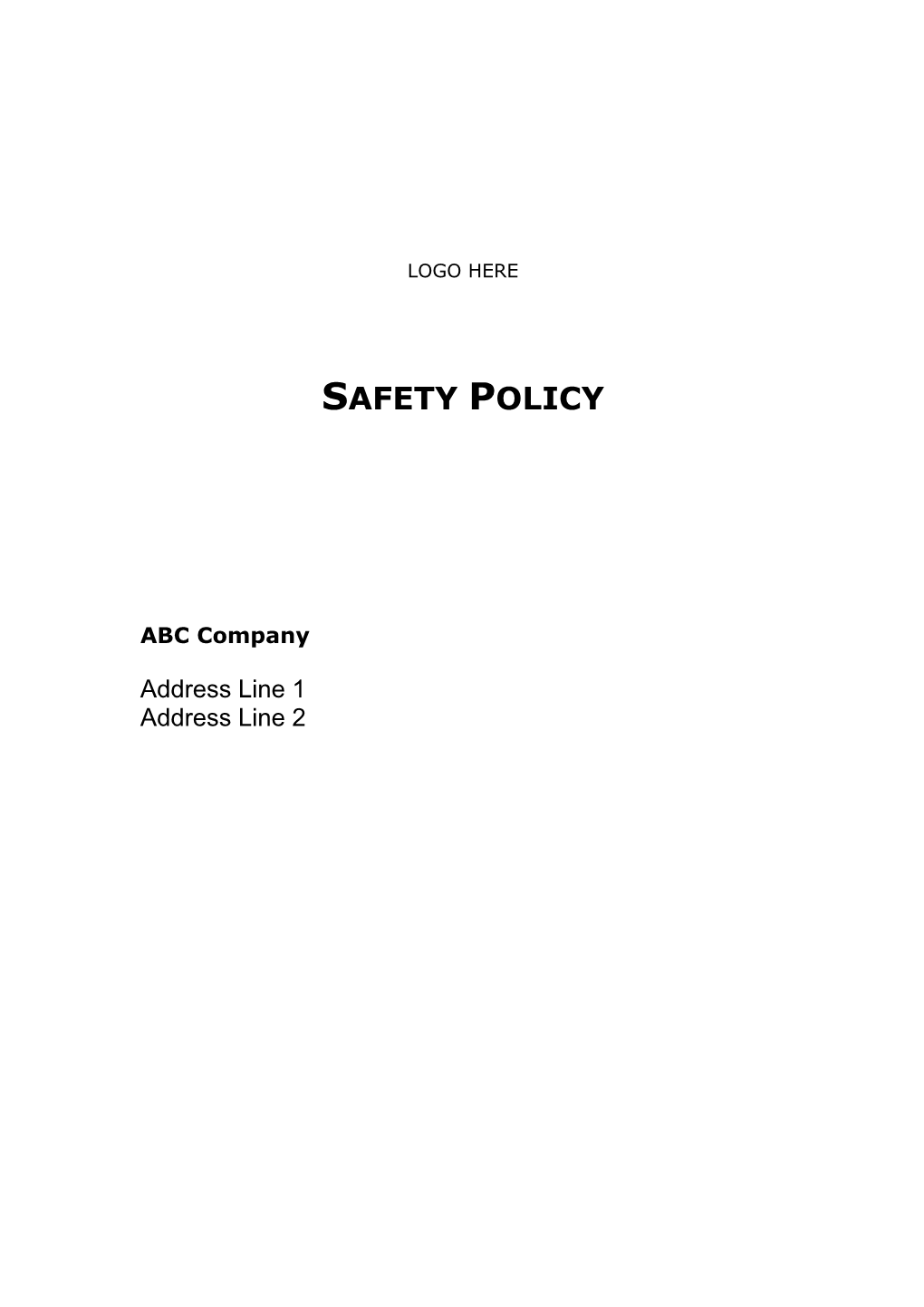 PART 1Company Policy