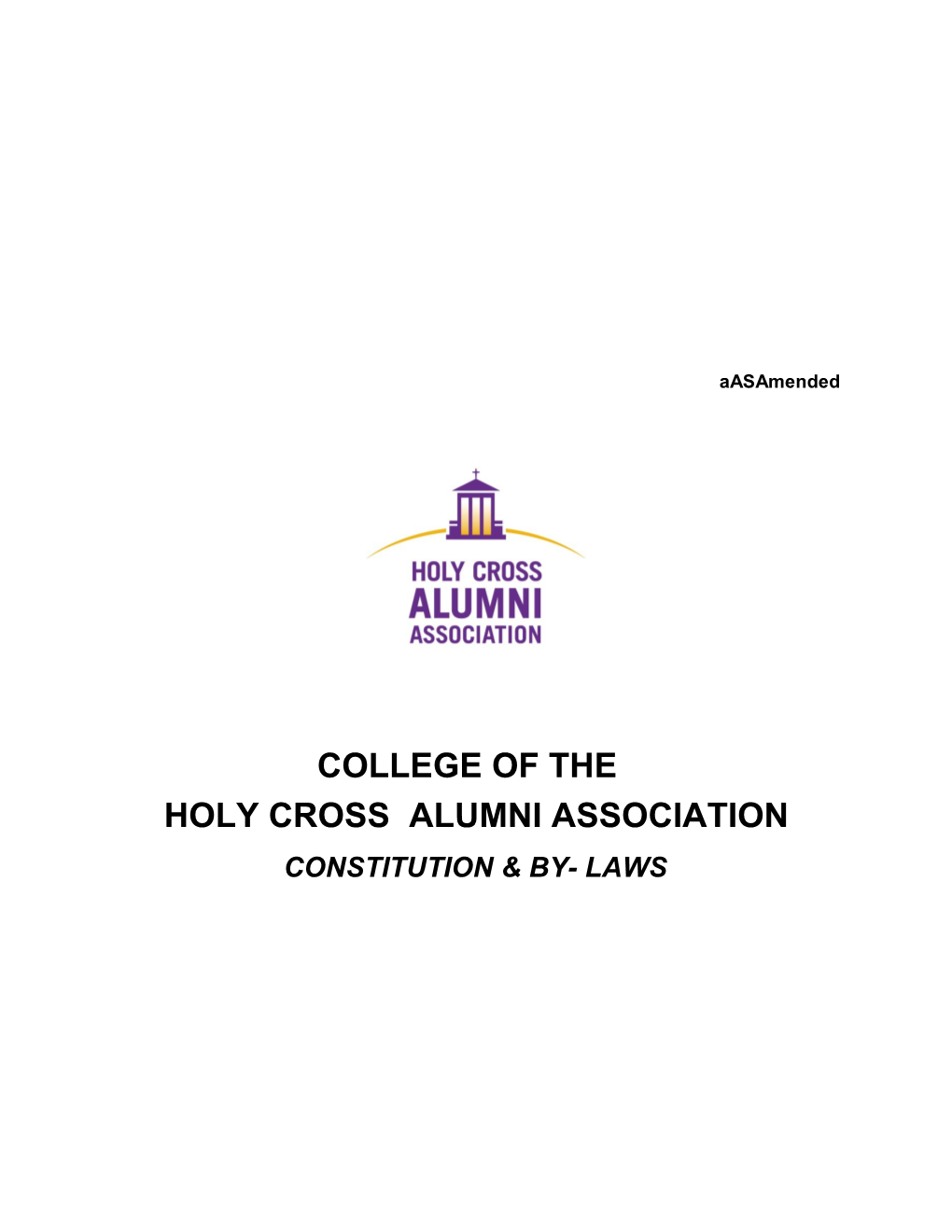 College of the Holy Cross Alumni Association