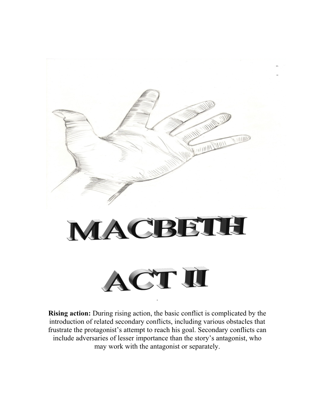 Vocabulary - Macbeth Act II