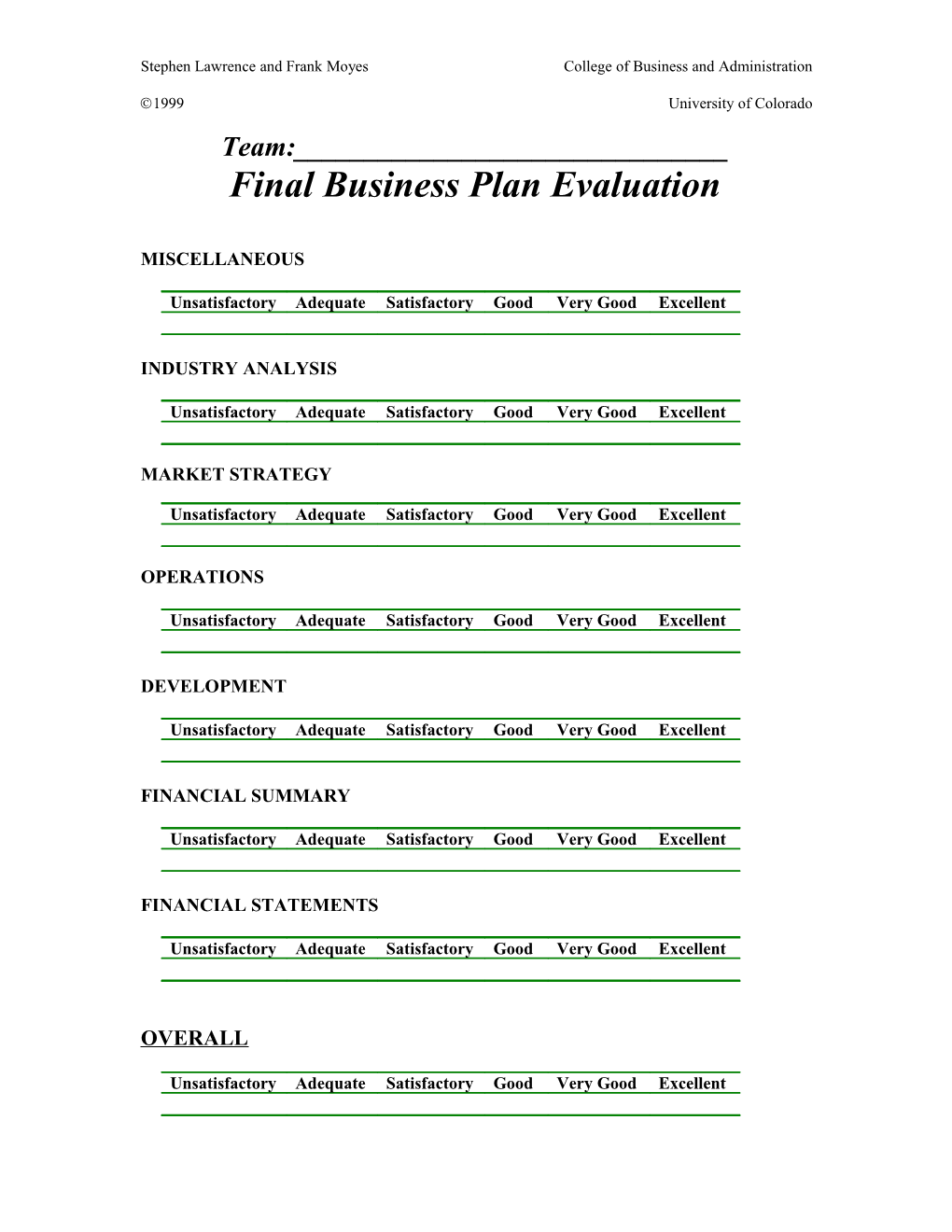 Twelve Steps to a Successful Business Planpage 1 of 8