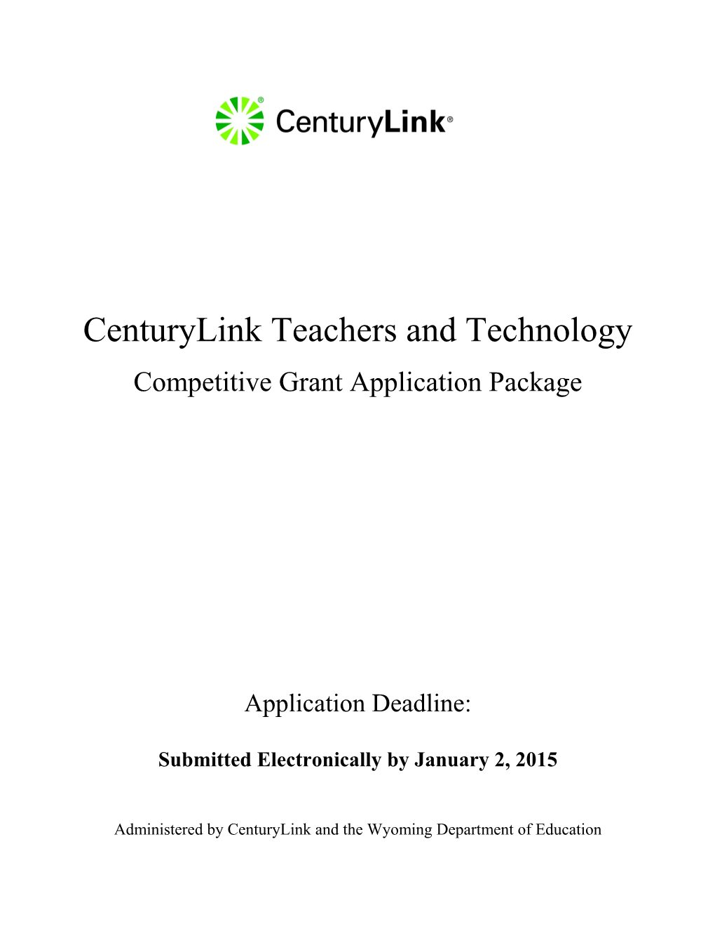 Centurylink Teachers and Technology