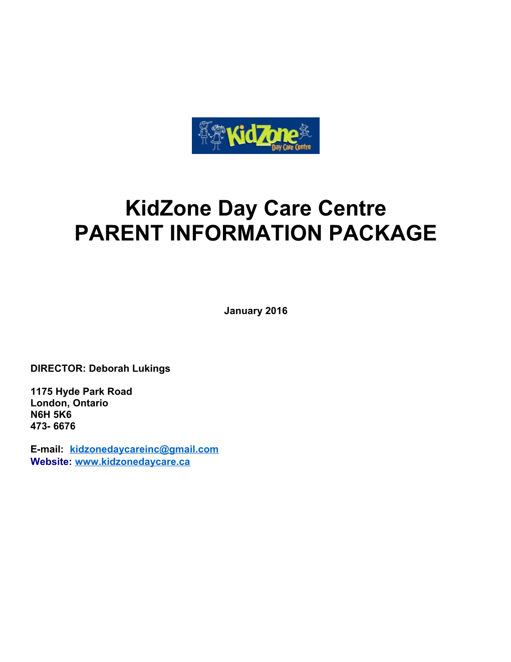 Kidzone Day Care Centre