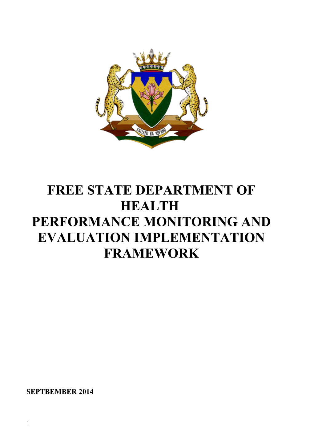 Free State Department of Health