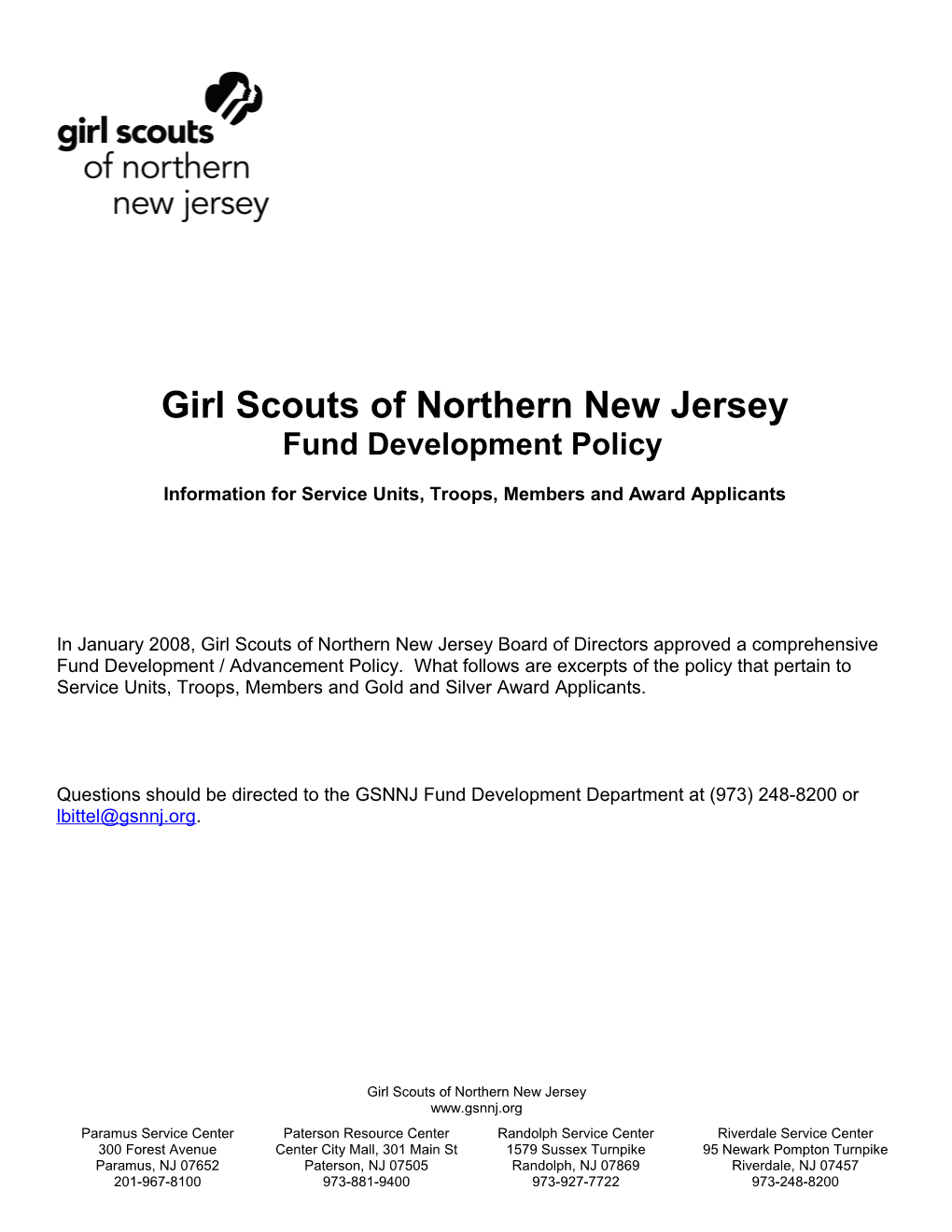 Girl Scouts of Northern New Jersey