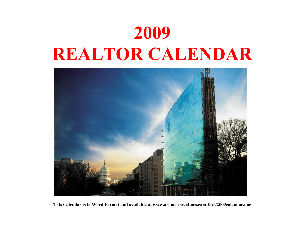 This Calendar Is in Word Format and Available At