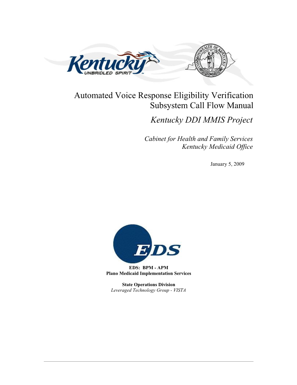 Kentucky AVRS Call Flow Document