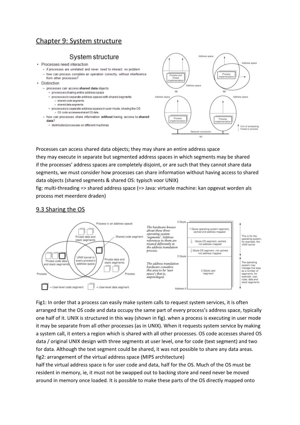 Chapter 9: System Structure