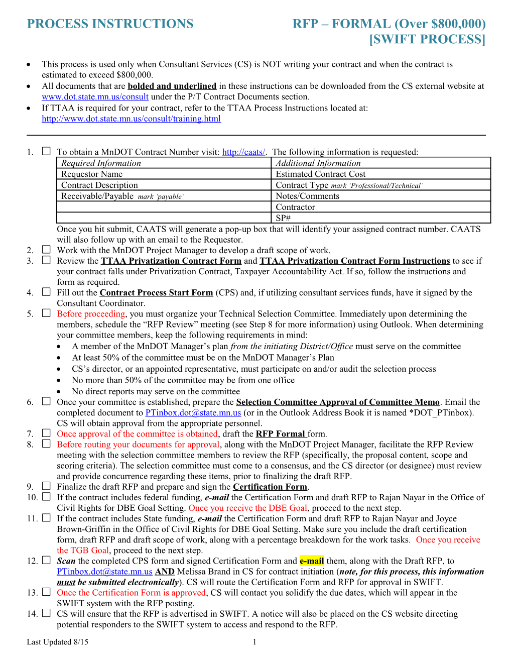 Bullet Instructions Pre-Qualification 100K-800K