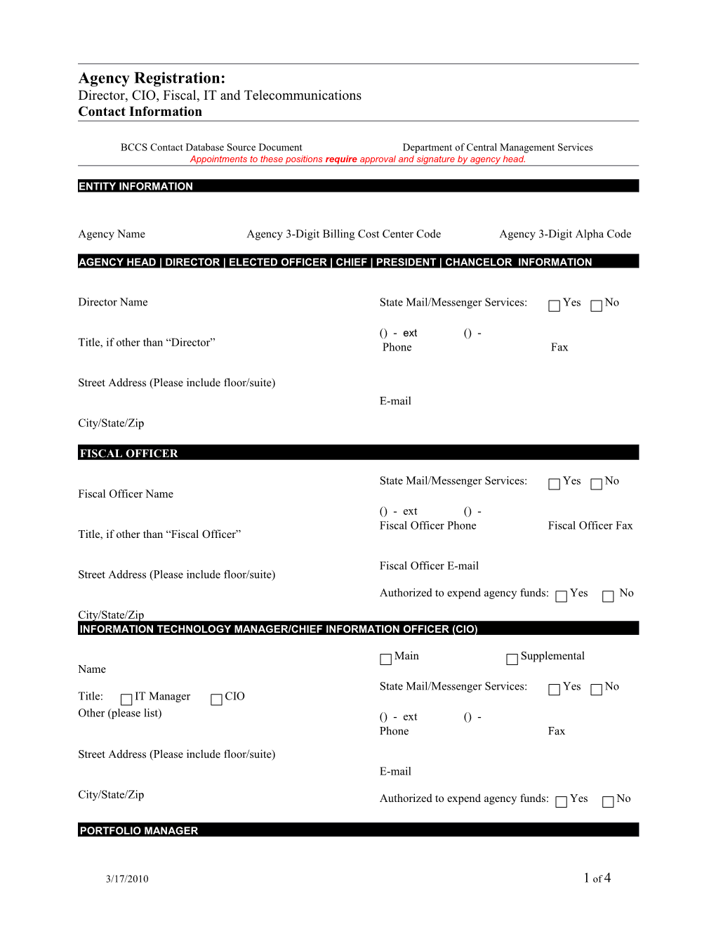 BCCS Contact Database Source Document