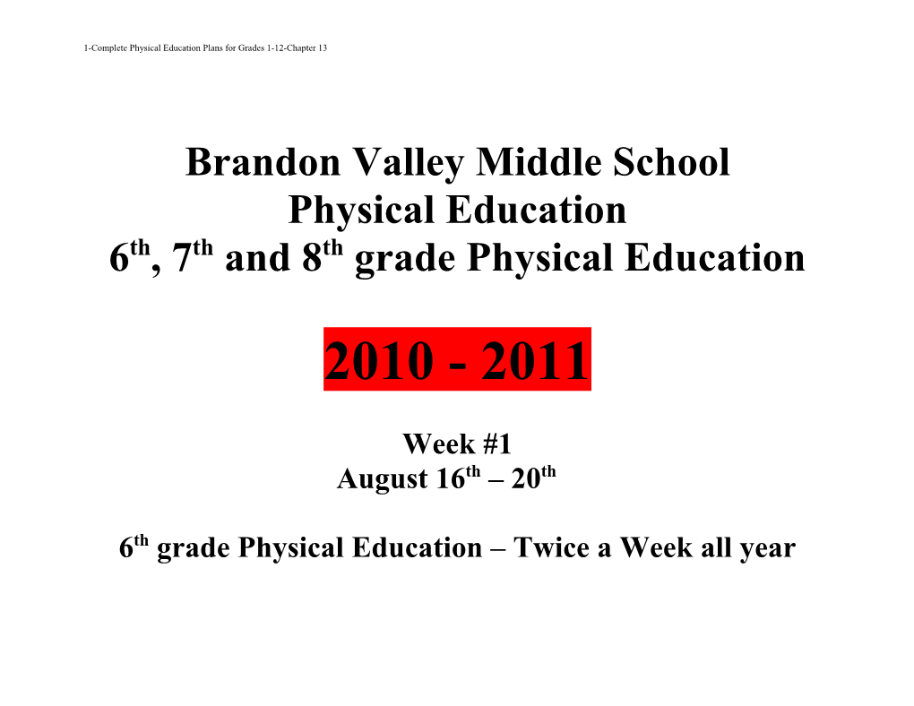 Brandon Valley Middle School