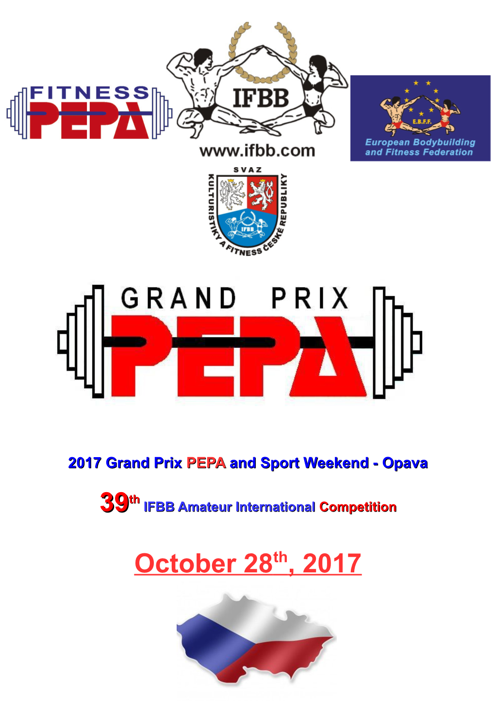 2017 Grand Prix PEPA and Sport Weekend - Opava