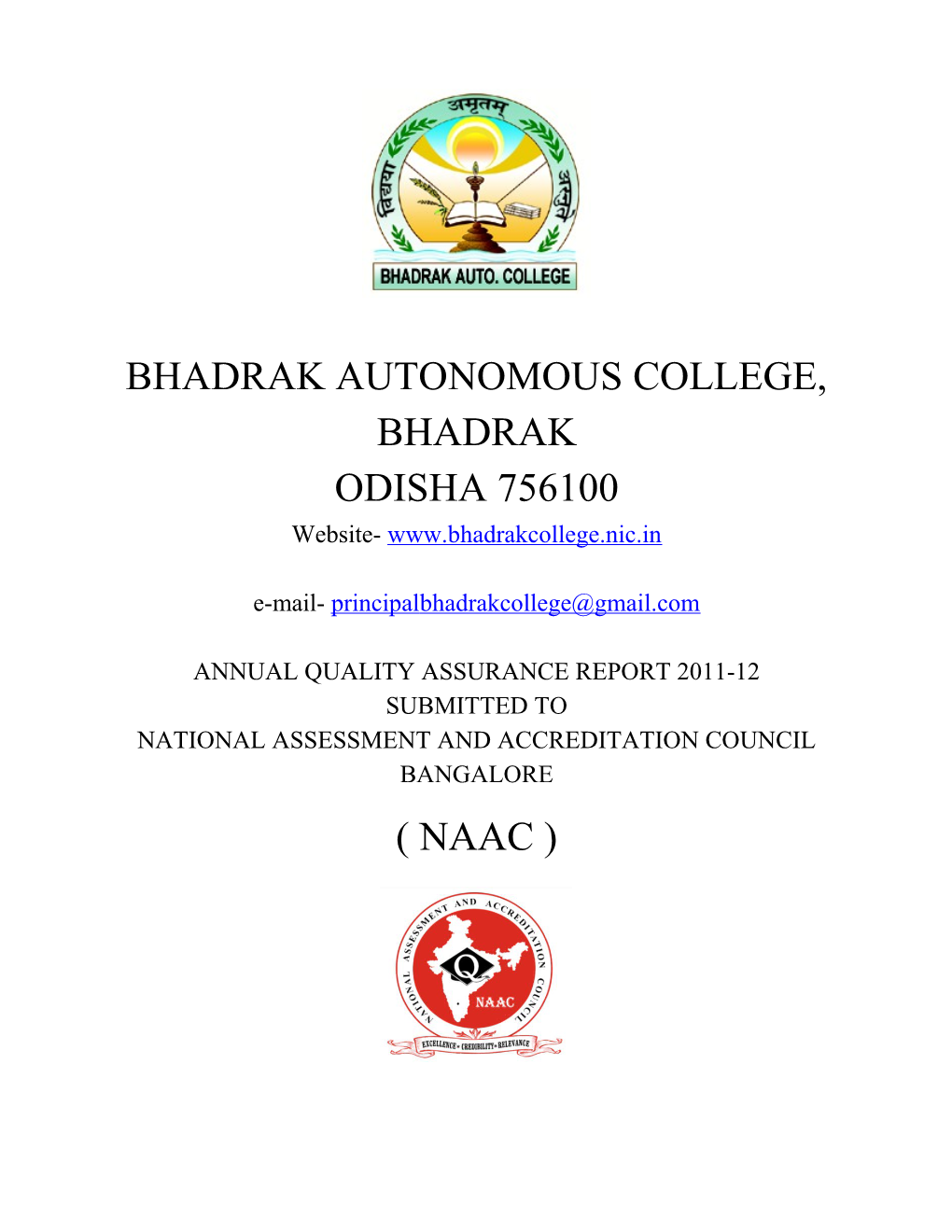 Bhadrak Autonomous College, Bhadrak